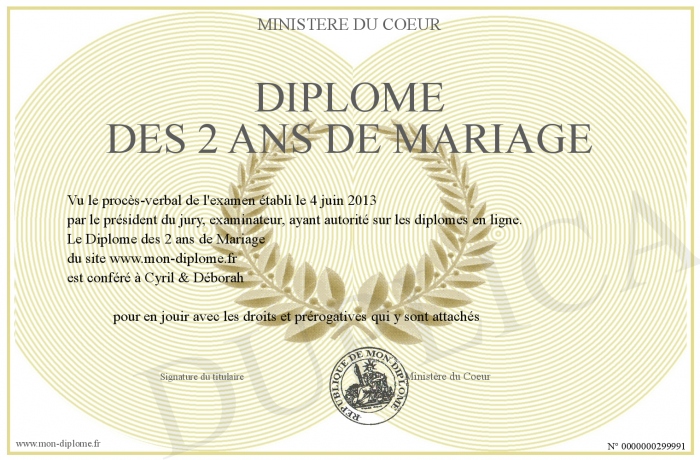 diplome 2 ans